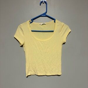 Pink Rose Classic yellow Women's Top size Medium